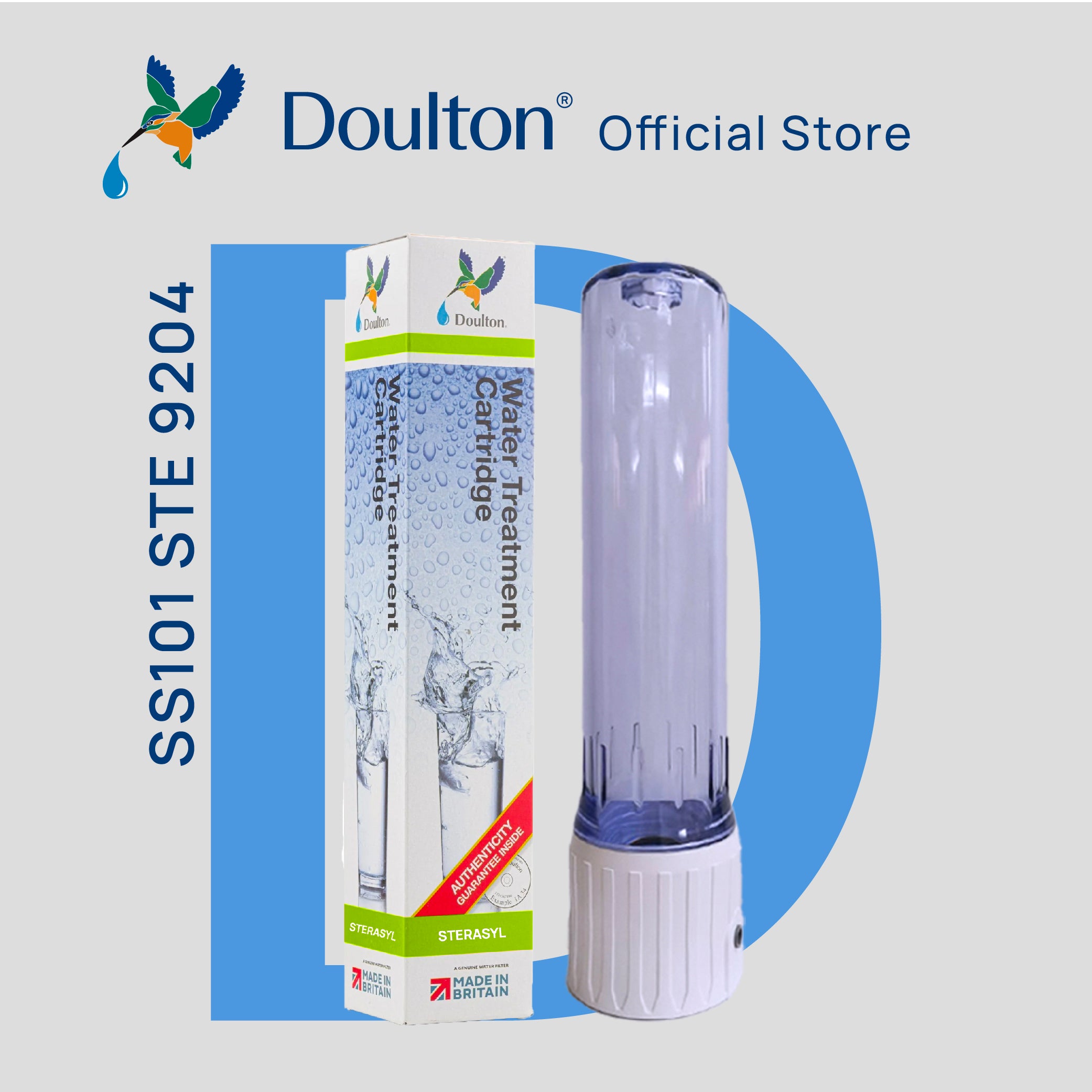 Doulton® Sterasyl (STE 9204) Water Filter Cartridge - Anti Bacterial &amp; Removes Sediment &amp; Rust