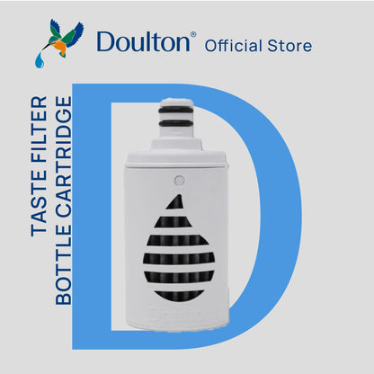 Doulton® TASTE Bottle Replacement Cartridge – Removes Chlorine, Lead &amp; Microplastics | 300L Capacity