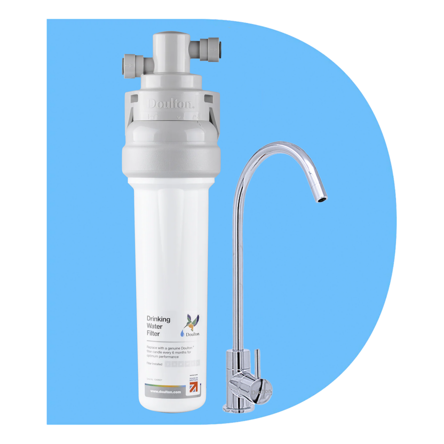 Doulton® Ecofast &amp; Biotect Ultra SI 2505 Undercounter Water Filter System [Free Installation]