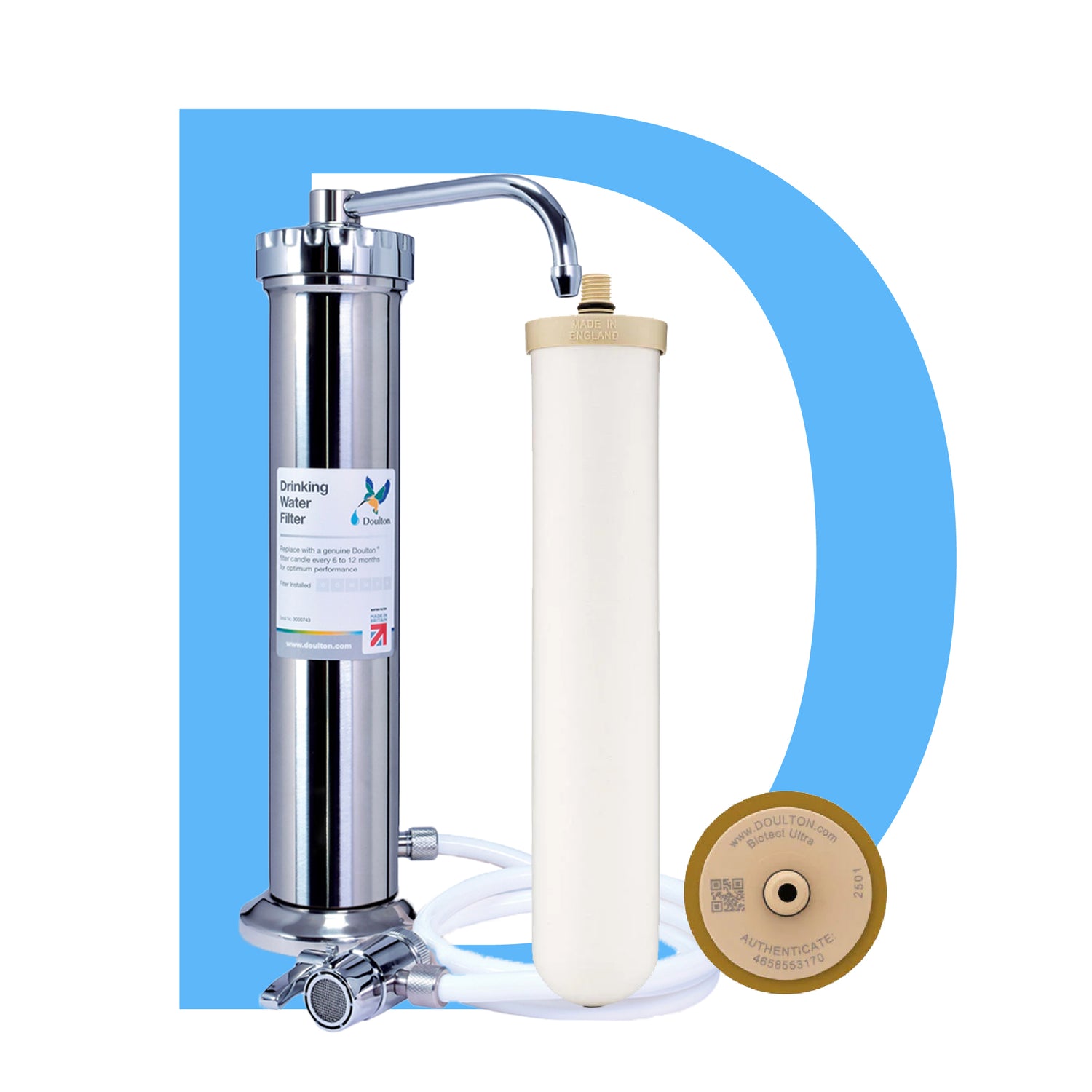 Doulton® DBS Countertop Filter System &amp; Biotect Ultra® [Shipping Only]