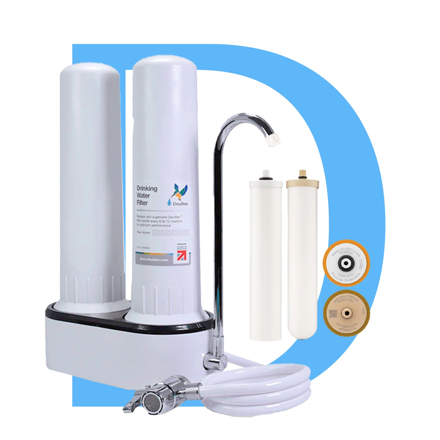 Doulton® DCP2 Countertop Filter System &amp; Biotect Ultra® [Shipping Only]