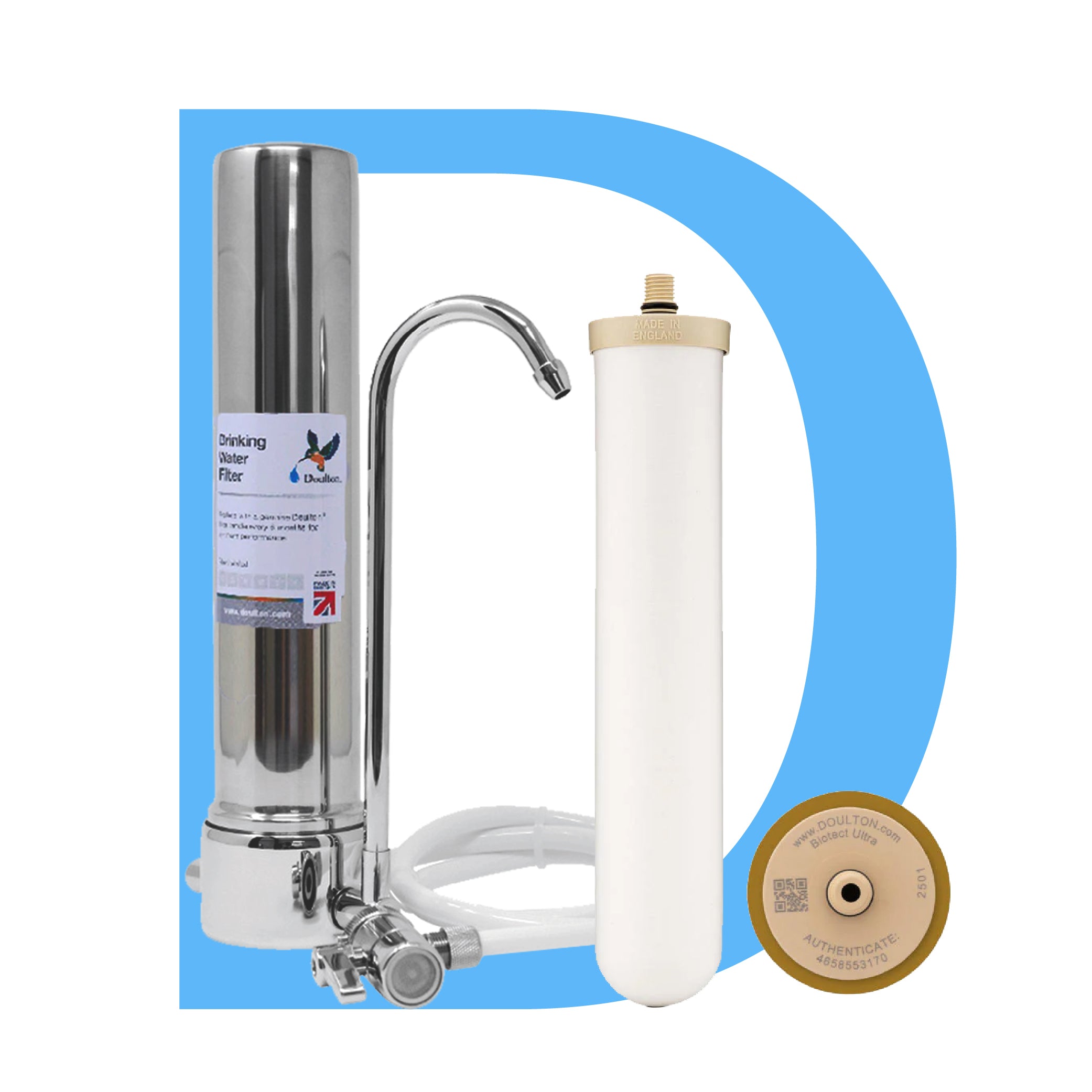 Doulton® DCS Countertop Filter System &amp; Biotect Ultra® [Shipping Only]