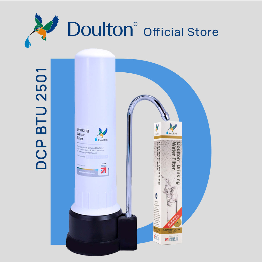 Doulton® DCP BTU (2501) Biotect Ultra Water Filter Purifier System