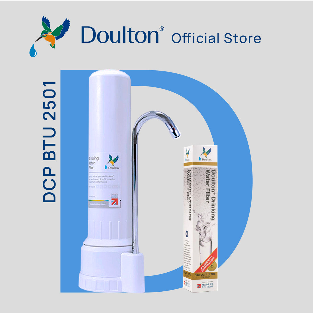 Doulton® DCP BTU (2501) Biotect Ultra Water Filter Purifier System