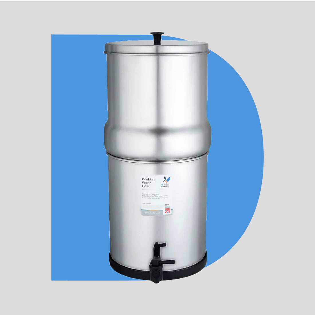 Doulton® Portable Stainless Steel Gravity USC (8674) Ultra Sterasyl Water Filter Purifier System