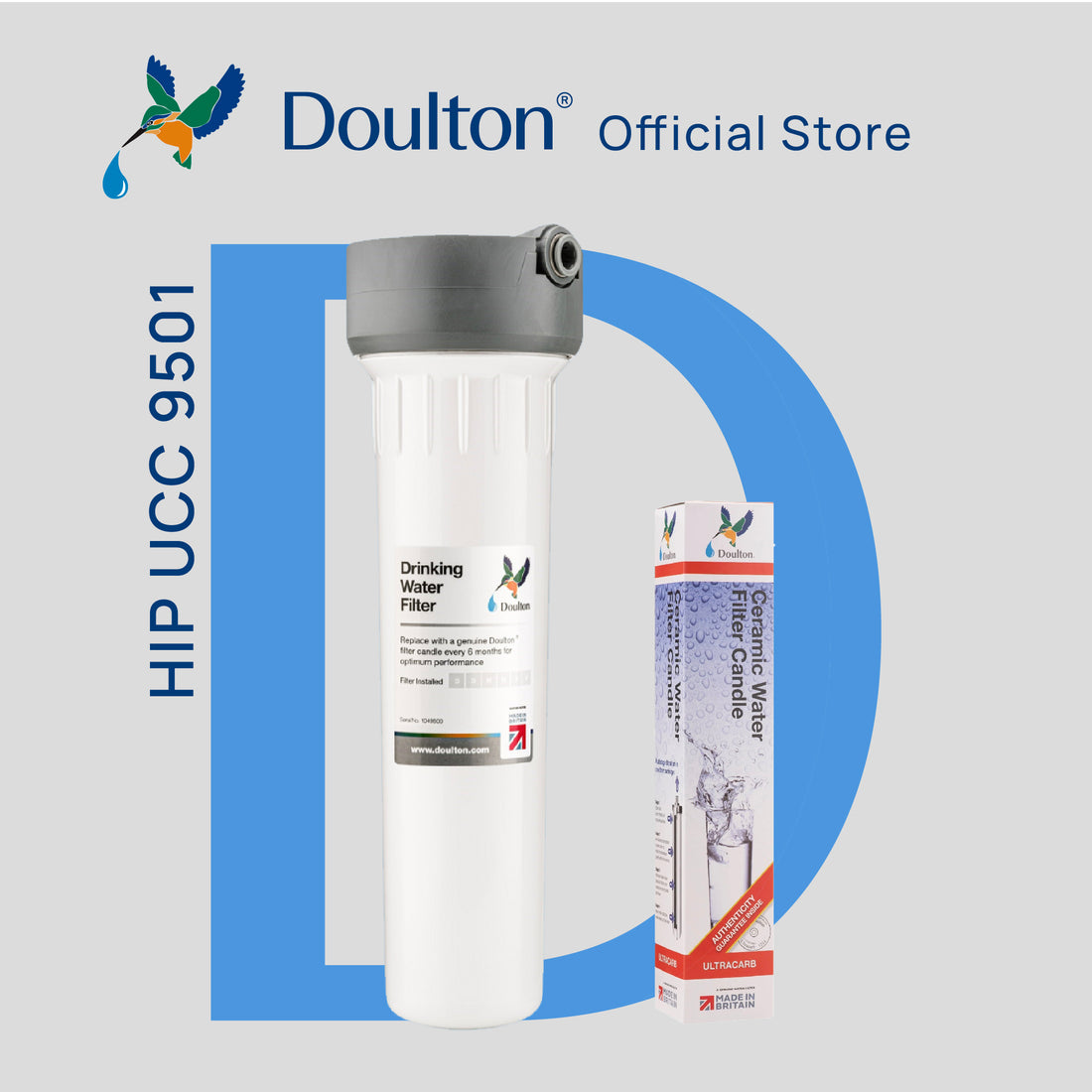 [PROMOTION: First 100 Customers] Doulton® HIP UCC (9504/9501) Ultracarb Water Filter Purifier System