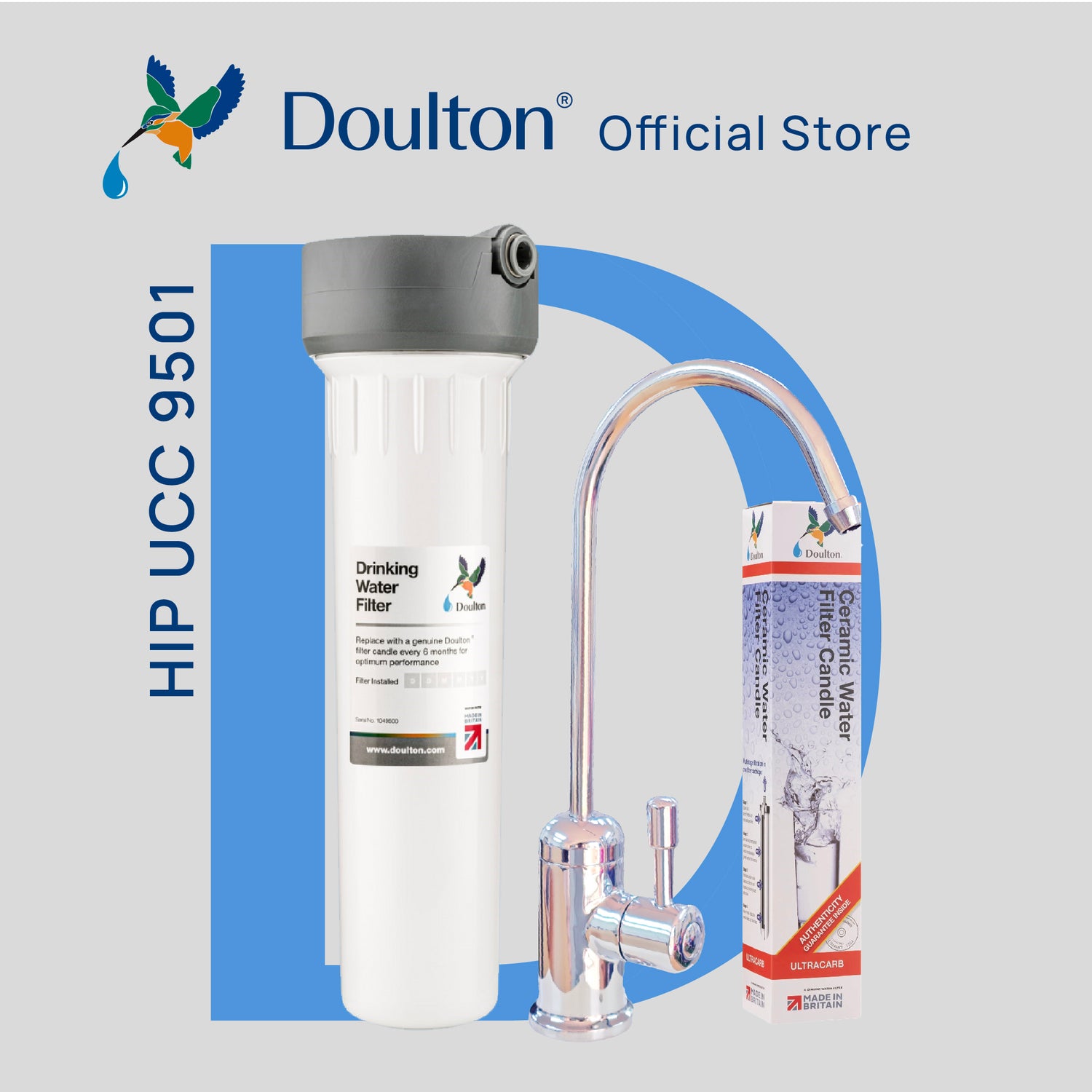 Doulton® HIP UCC (9504/9501) Ultracarb Water Filter Purifier System