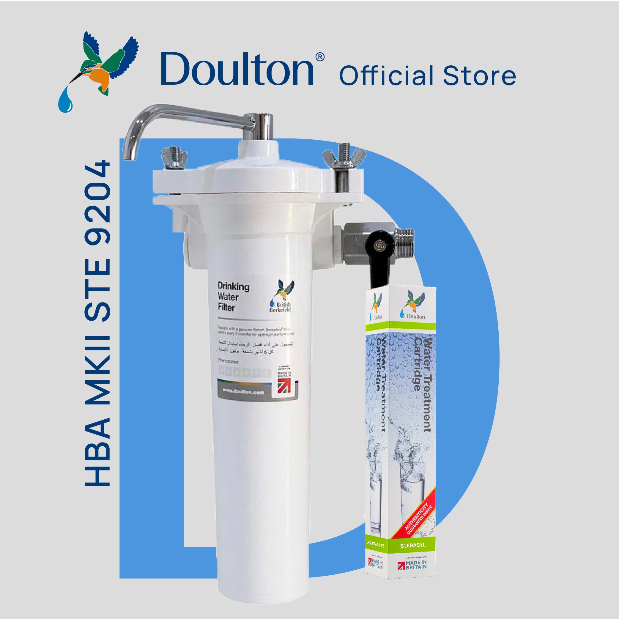 Doulton® HBA MKII STE (9204) Sterasyl Water Filter Purifier System