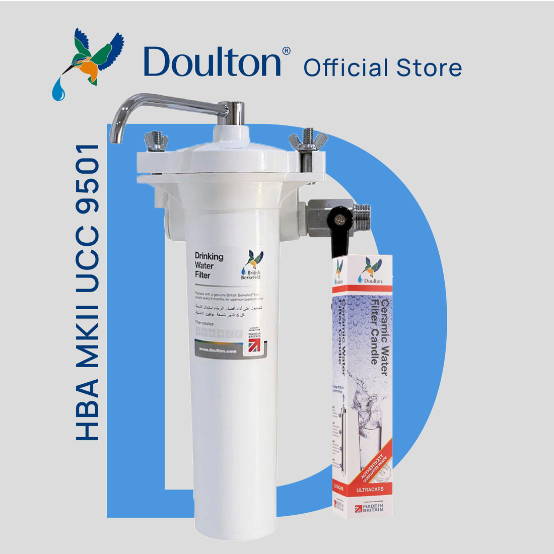 Doulton® HBA MKII UCC (9504/9501) Ultracarb Water Filter Purifier System