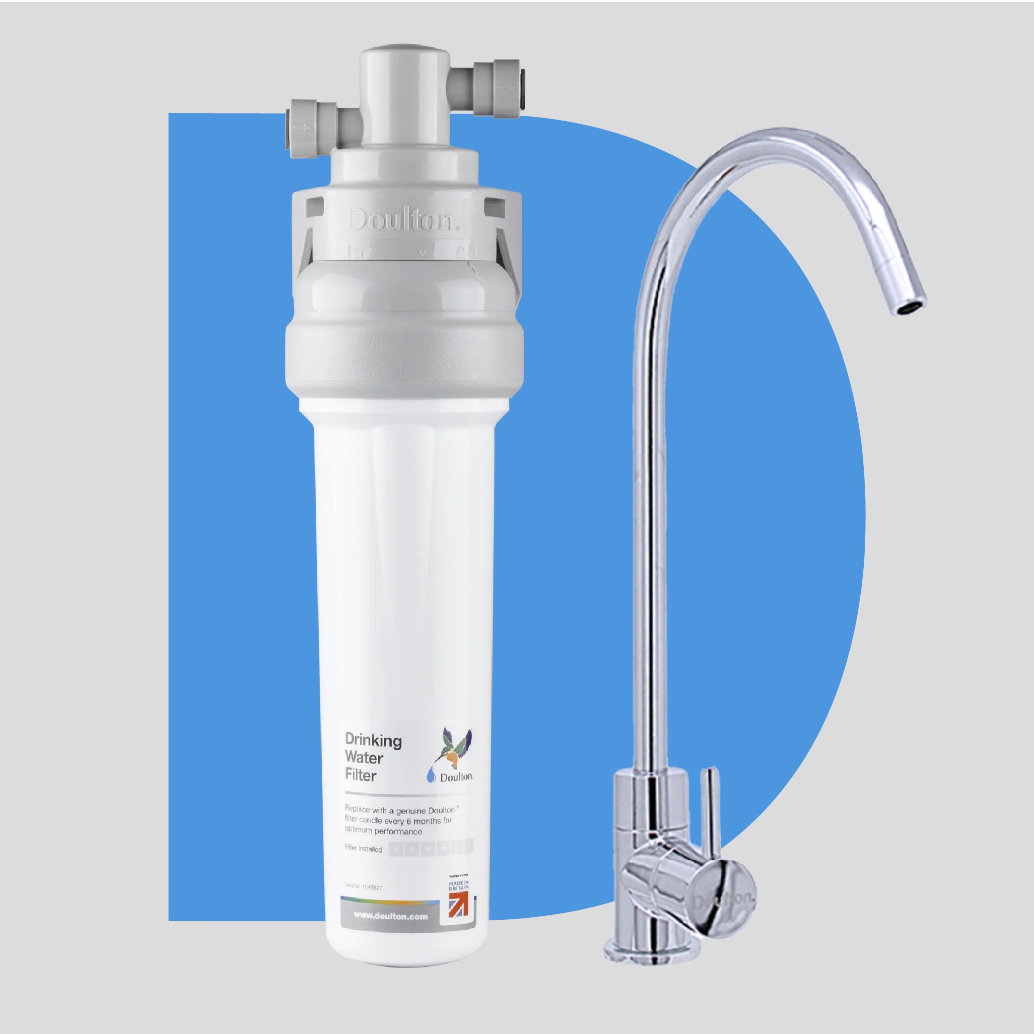 [Free Installation] Doulton® QT Ecofast BTU (2501/2504) Biotect Ultra Water Filter Purifier System